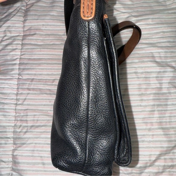 Brighton London Groove Selena Black Taupe Organizer Crossbody Bag Purse - Picture 2 of 16